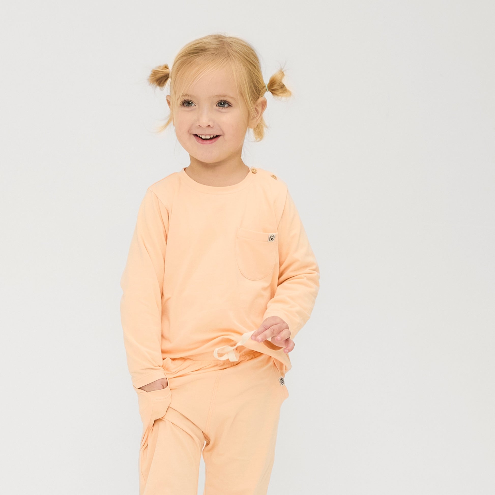 Outfit voor kinderen in Peachy Summer