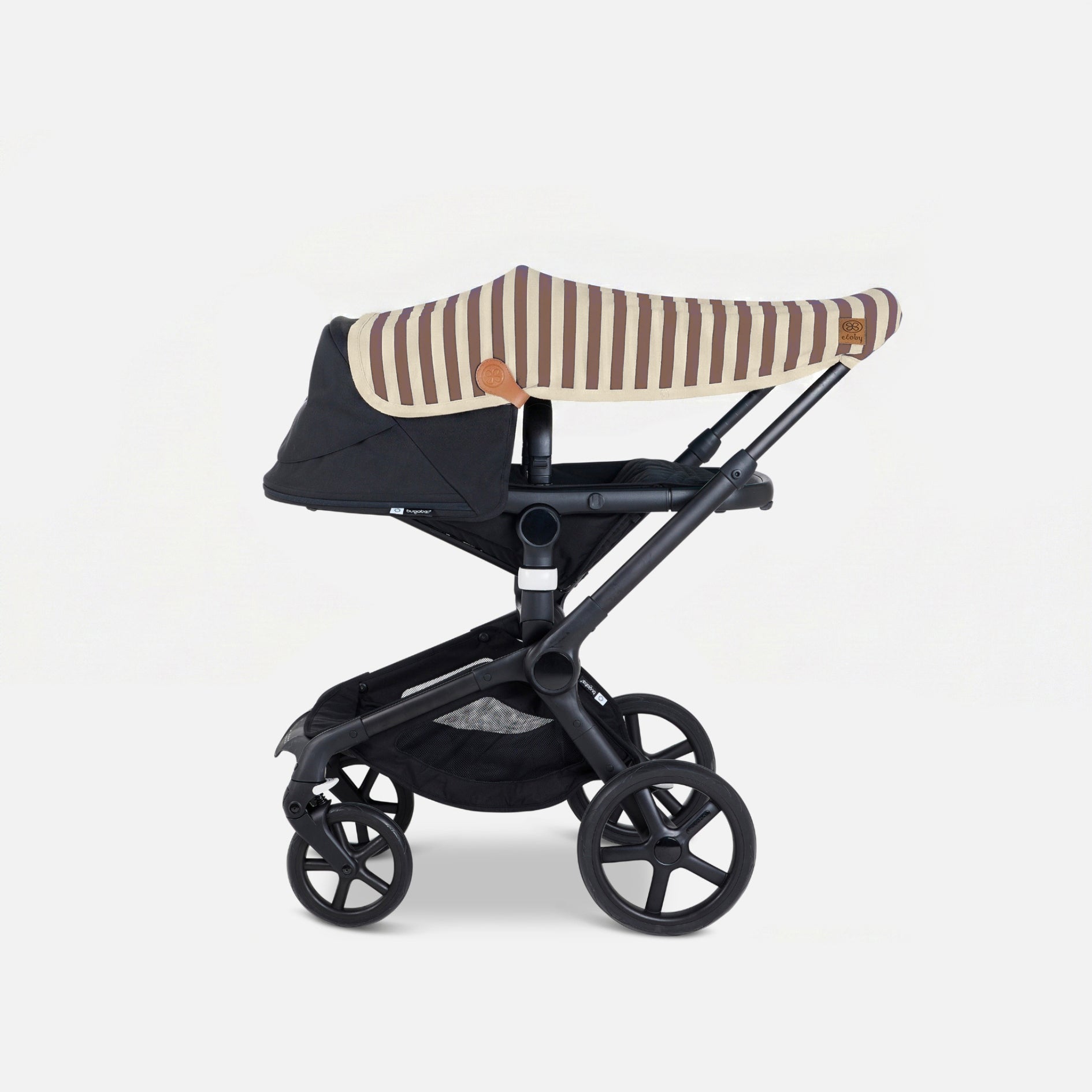 UV Blanket in Peanut/Sandy Stripe - UPF 50+