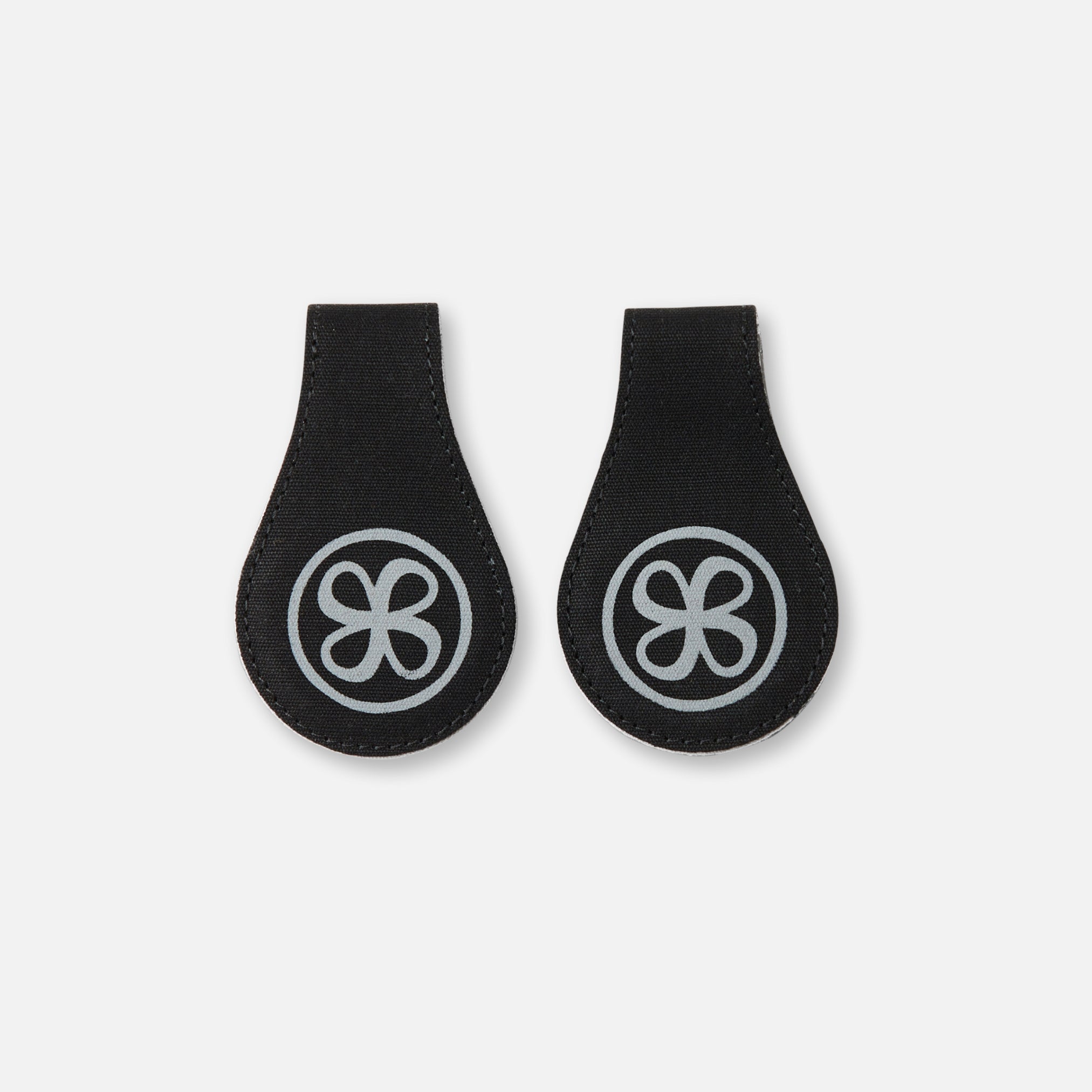 Canvas swaddle clips, reflecterend