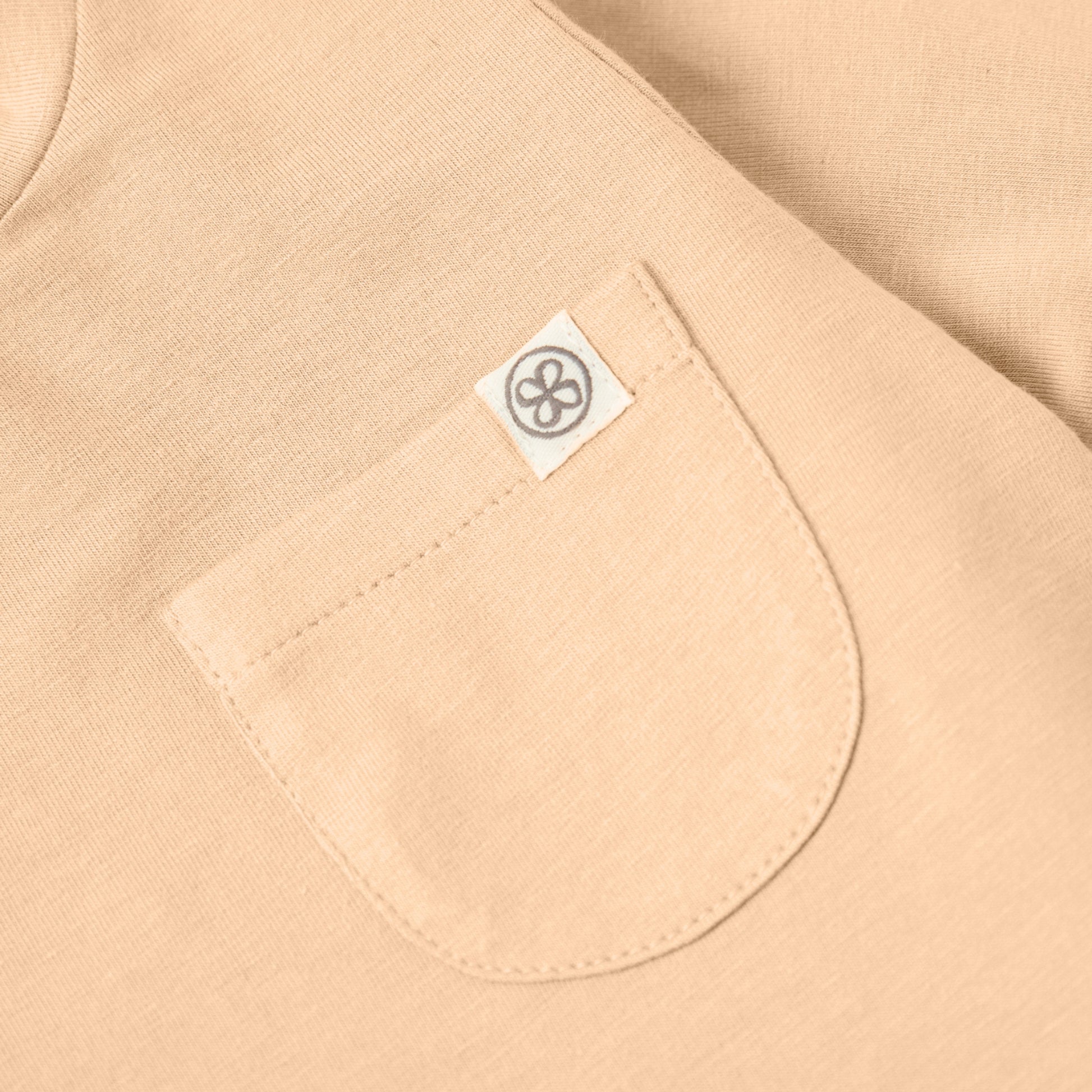 Peachy Summer shirt details, Cloby