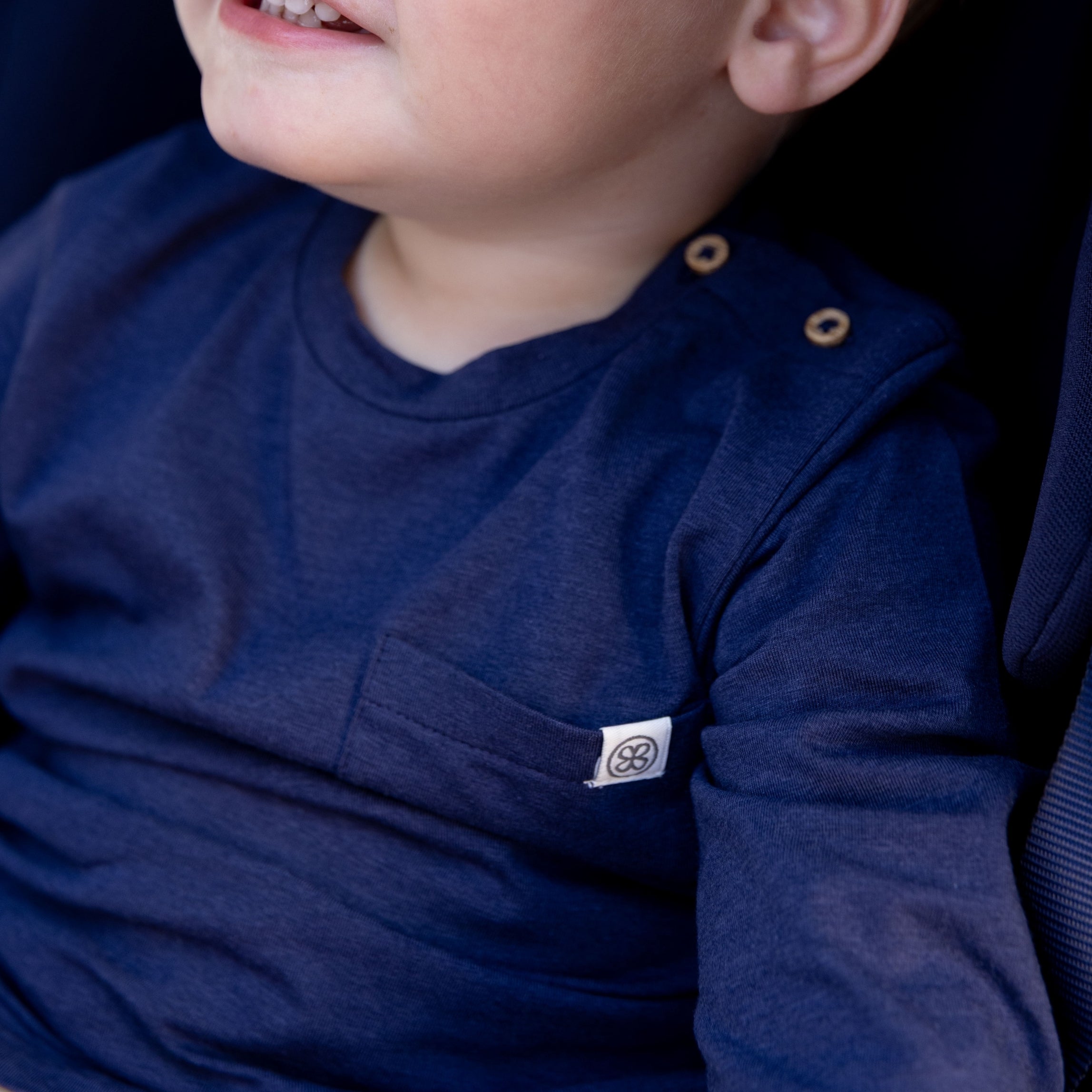 Longsleeve in Navy Blue UPF 50+