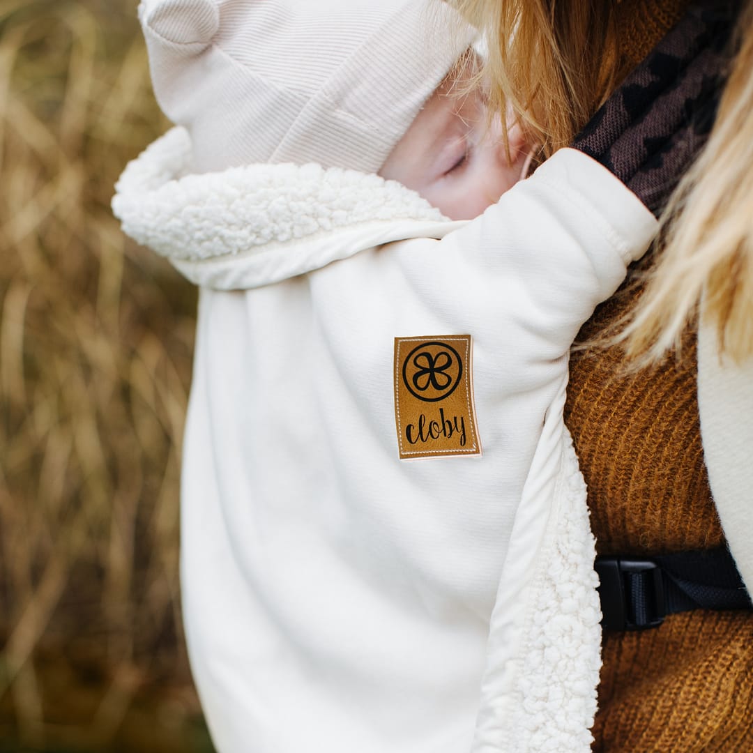 Teddy blanket in Off-White