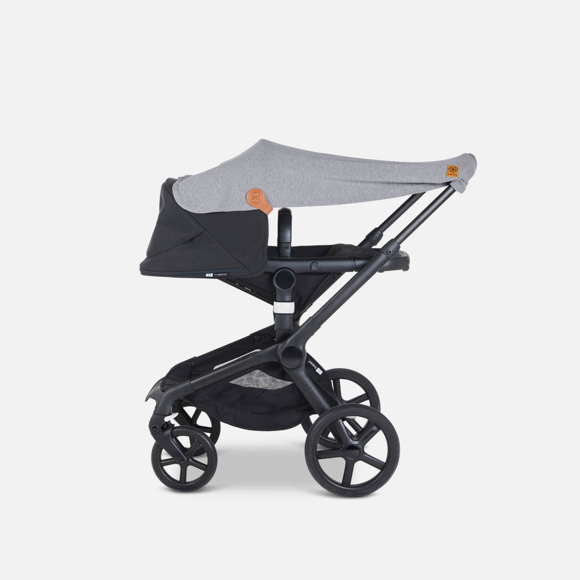 Grijze UV deken voor kinderwagen - Cloby