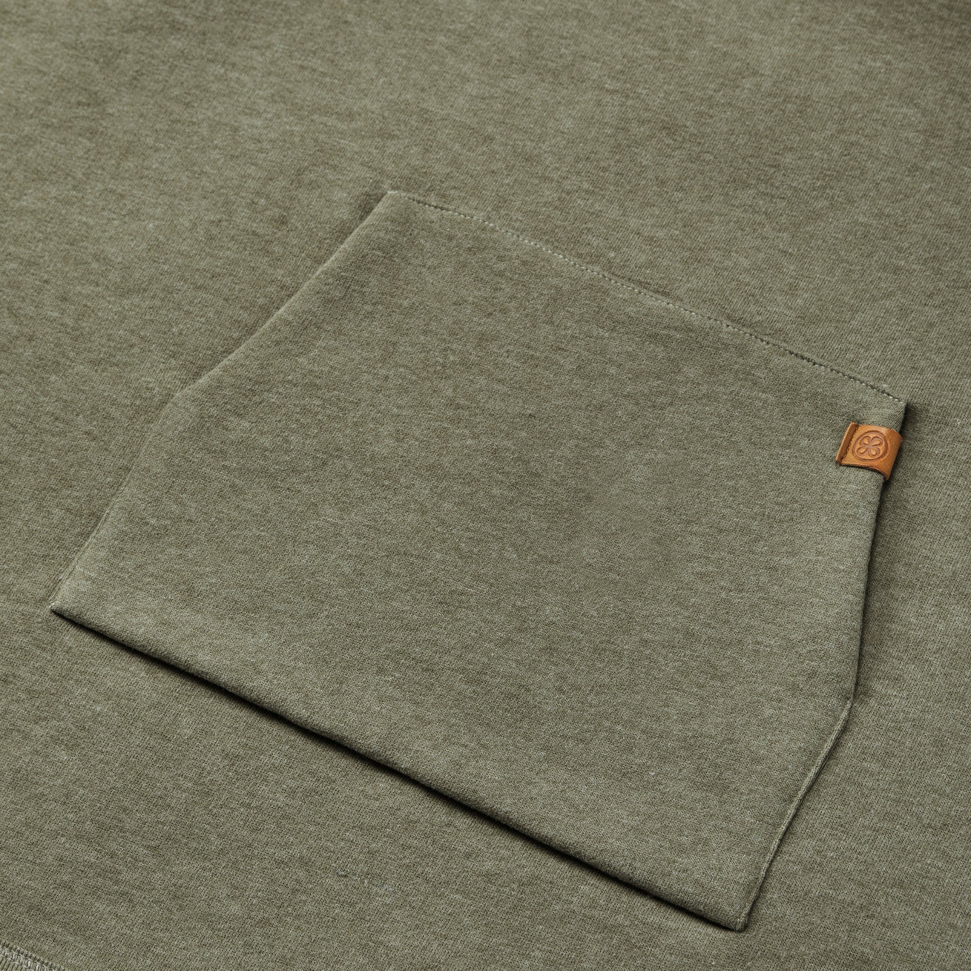 Forest Green Teddy Poncho - Zakje