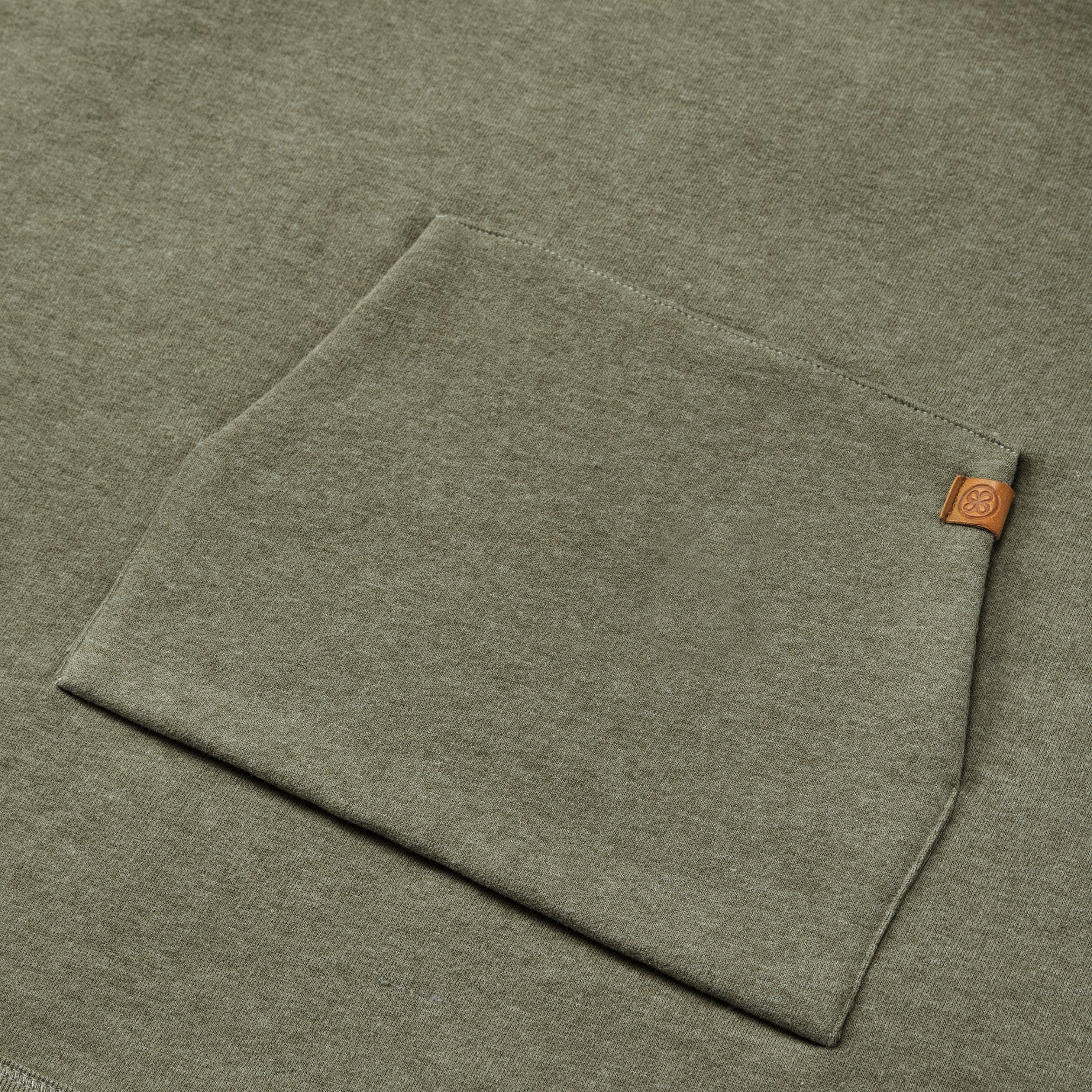 Forest Green Teddy Poncho - Zakje