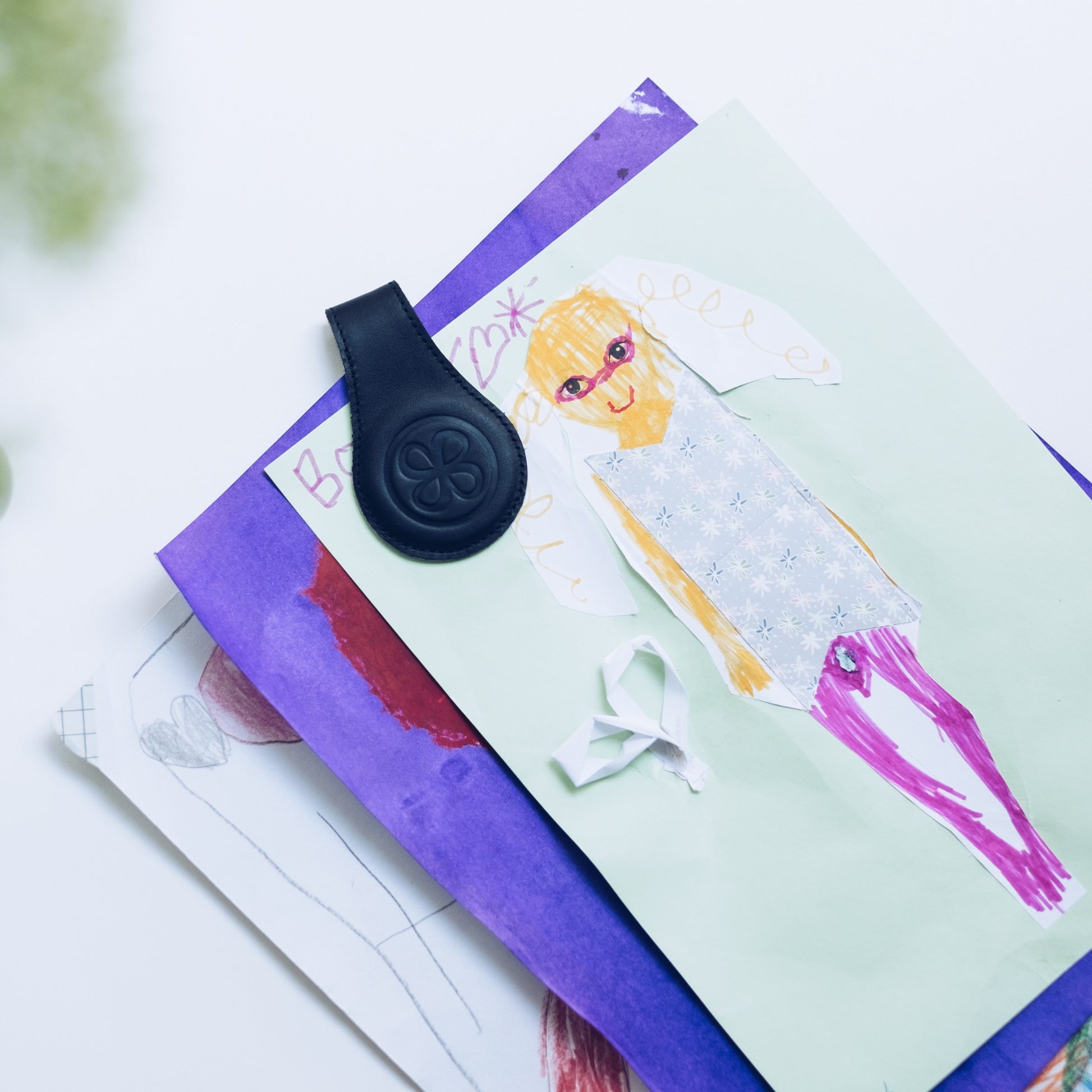 Magnetische clips in zwart, Cloby